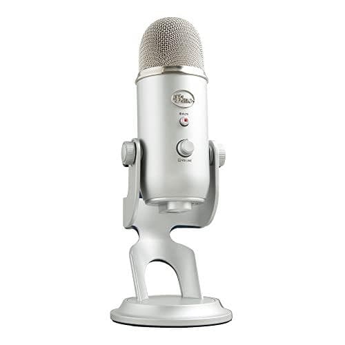 Logitech Creators Blue Yeti Usb Condenser Microphone with Blue Vo!ce Effects