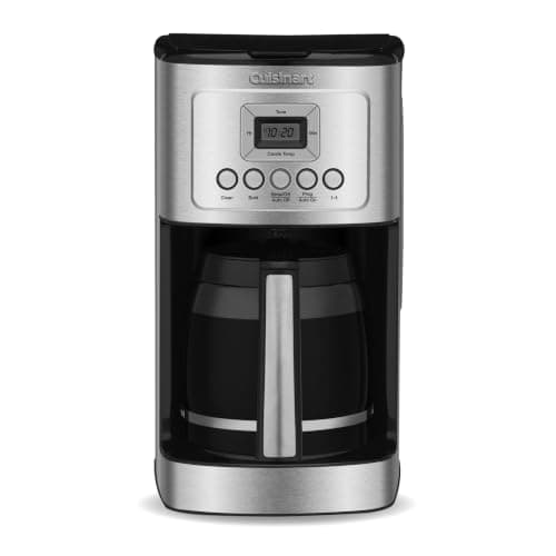 Cuisinart 14-CUP Programmable Coffeemaker with Perfectemp Technology, Glass Carafe, and Brew Strength Control (DCC-3200P1)