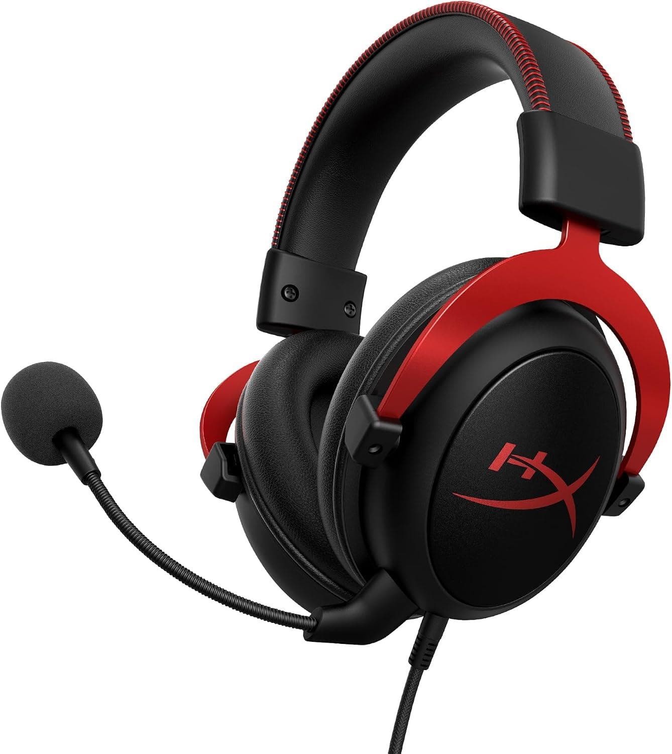 Hyperx Cloud Ii Gaming Headset with Durable Aluminum Frame and Usb Audio Control