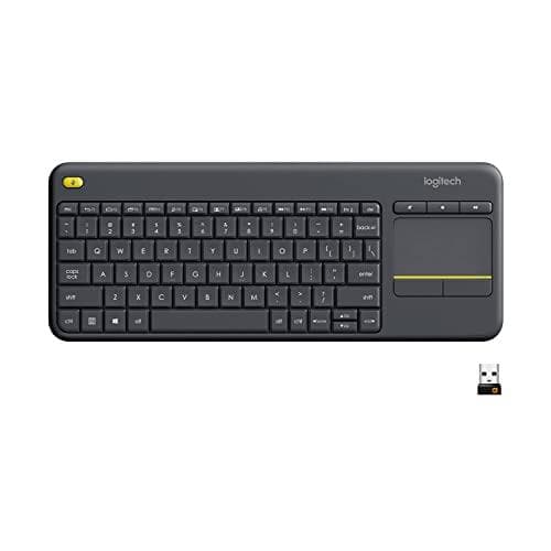 Logitech K400 Plus Wireless Touch Tv Keyboard with Integrated Touchpad