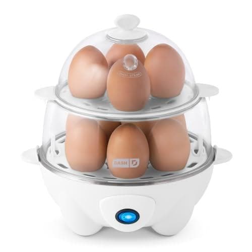 Dash Deluxe Rapid Egg Cooker (12-EGG Capacity Electric Steamer)