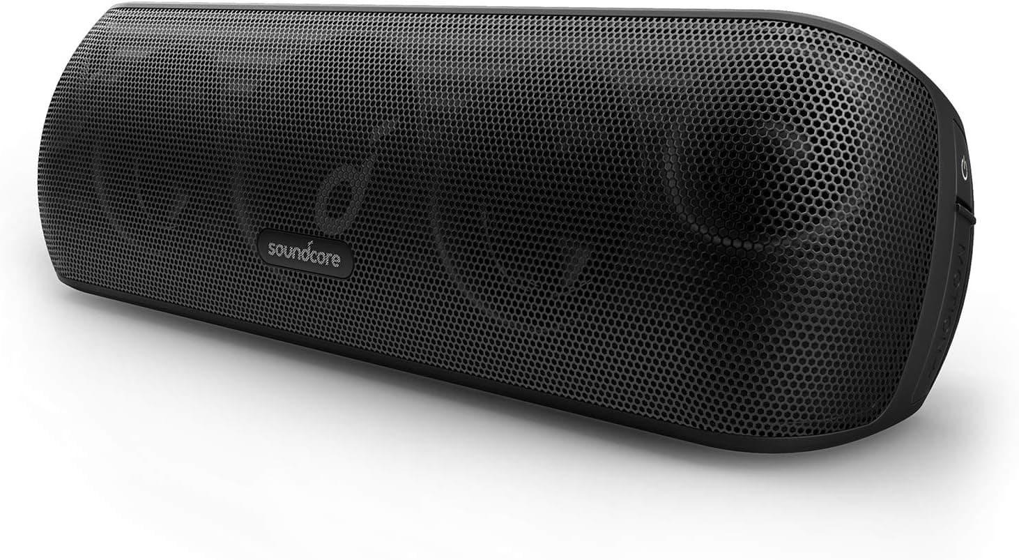Soundcore Motion+ Bluetooth Speaker with 30W Hi-res Audio, Bassup, and IPX7 Waterproofing