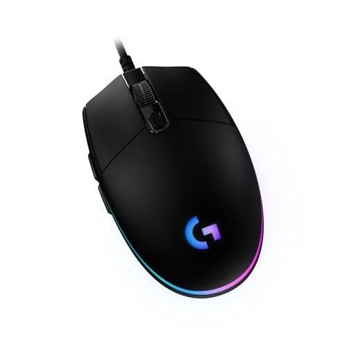 Logitech G203 Lightsync Wired Gaming Mouse with 6 Programmable Buttons
