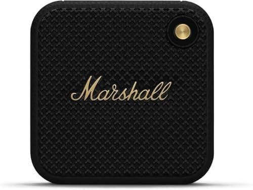 Marshall Willen Portable Bluetooth Speaker with IP67 Waterproof Design