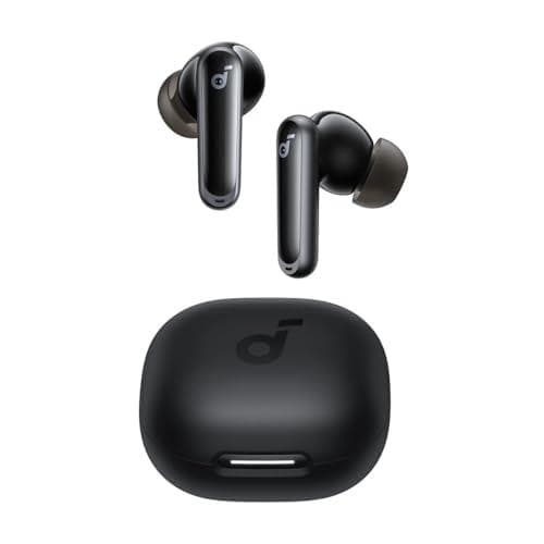 Soundcore P40I by Anker Noise Cancelling Wireless Earbuds with Adaptive Anc, 2-IN-1 Phone Stand Case, Wireless Charging, and IPX5 Water Resistance