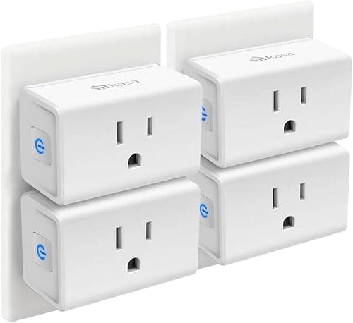 Kasa Smart Plug Ultra Mini 15A EP10P4 4-PACK Wi-fi Outlets with Voice Control and Schedules