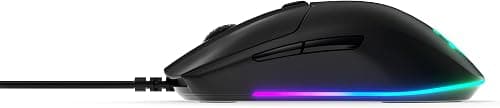Steelseries Rival 3 Gaming Mouse with 8,500 Cpi Truemove Core Sensor & Brilliant Prism Rgb