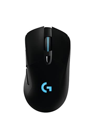 Logitech G703 Lightspeed Wireless Gaming Mouse with Hero 25K Sensor, 25,600 Dpi, and Powerplay Charging Compatibility