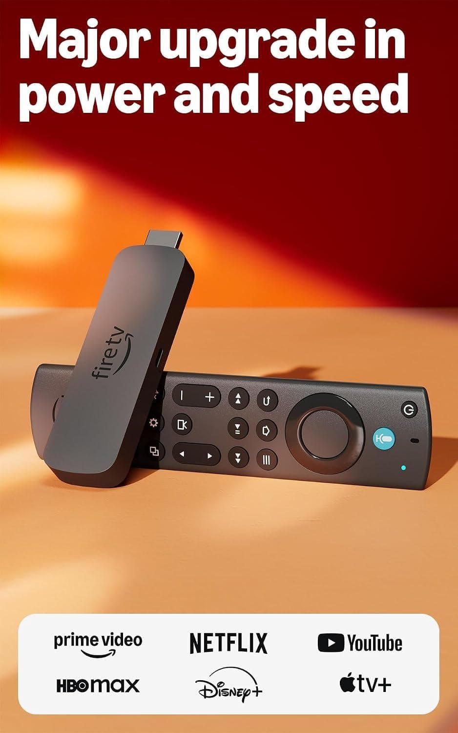 Amazon Fire Tv Stick 4K Max (newest Model) – Quad-core 2.0GHZ Processor with Dolby Vision, Dolby Atmos & Alexa Voice Remote