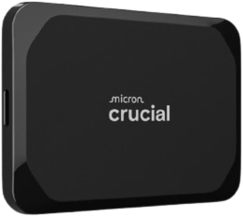 Crucial X9 1TB Portable External Ssd Up to 1050MB/S Read Speeds Usb 3.2 GEN2 Usb-c Solid State Drive